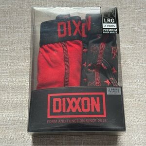 Dixxon Flannel Co. Premium Flannel Boxer Briefs, Two-Pack, Size Large NEW in Box